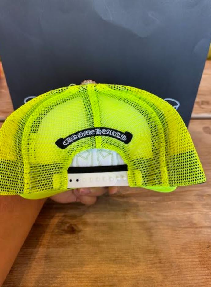 Chrome Heats Trucker Neon Yellow