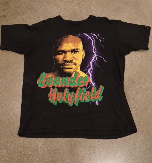 Evander Holyfield XL T Shirt Vintage